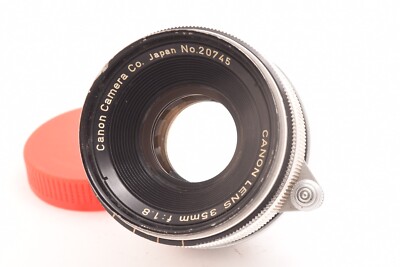 CANON 35mm/F1.8 Leica 39mm LTM screw mount lens #20745 kjm 240131