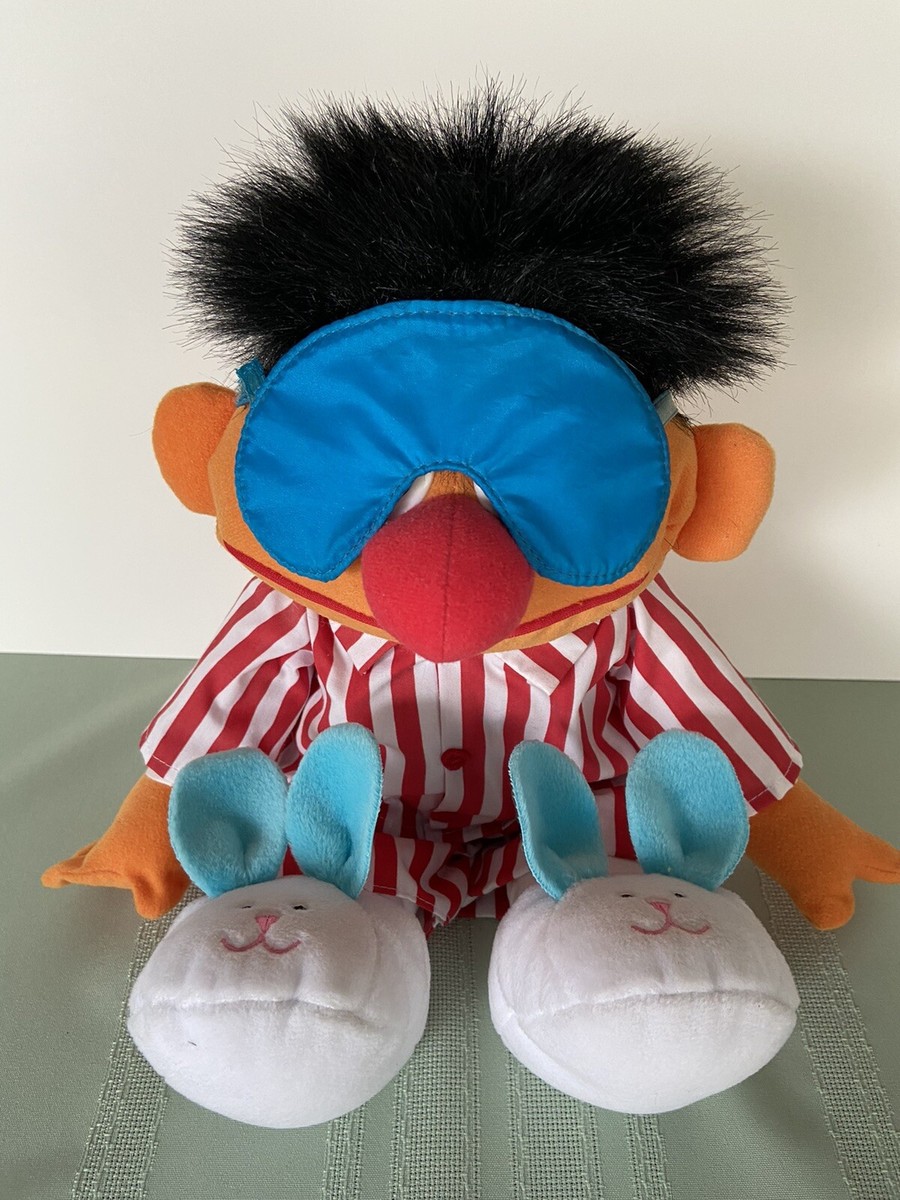 1996 Tyco Sesame Street Sleep & Snore Ernie Talking & Singing Doll