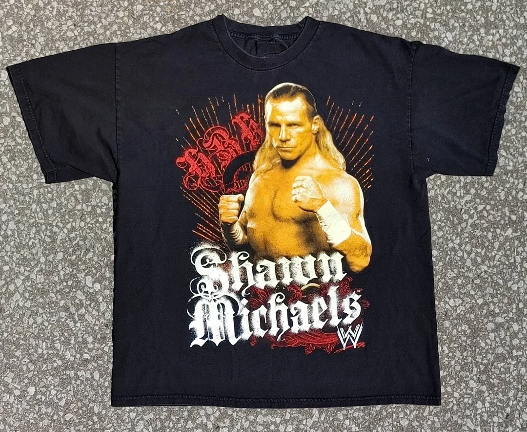 Vtg 2007 WWE Shawn Michaels Heartbreak Kid HBK T shirt V430 eBay