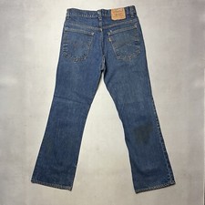 Vintage Levis 517 0217 Orange Tab Denim Jeans USA made 32x30