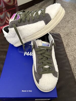 P448 women LE sneakers sherpa Sono F21JOHN-W WAD made In Italy EU 36 $298 
