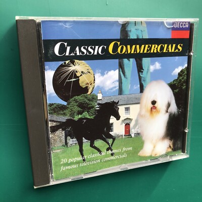 CLASSIC COMMERCIALS TV Ad Themes CD Hamlet Lloyds British Airways Hovis Twinings