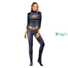 The Batgirl Jumpsuit Batwoman Cosplay Costume Stage Tights Halloween Women Hot