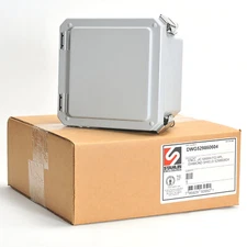 Stahlin non-metallic junction box — 6.77" × 6.77" × 4.06" — DiamondShield — NEW