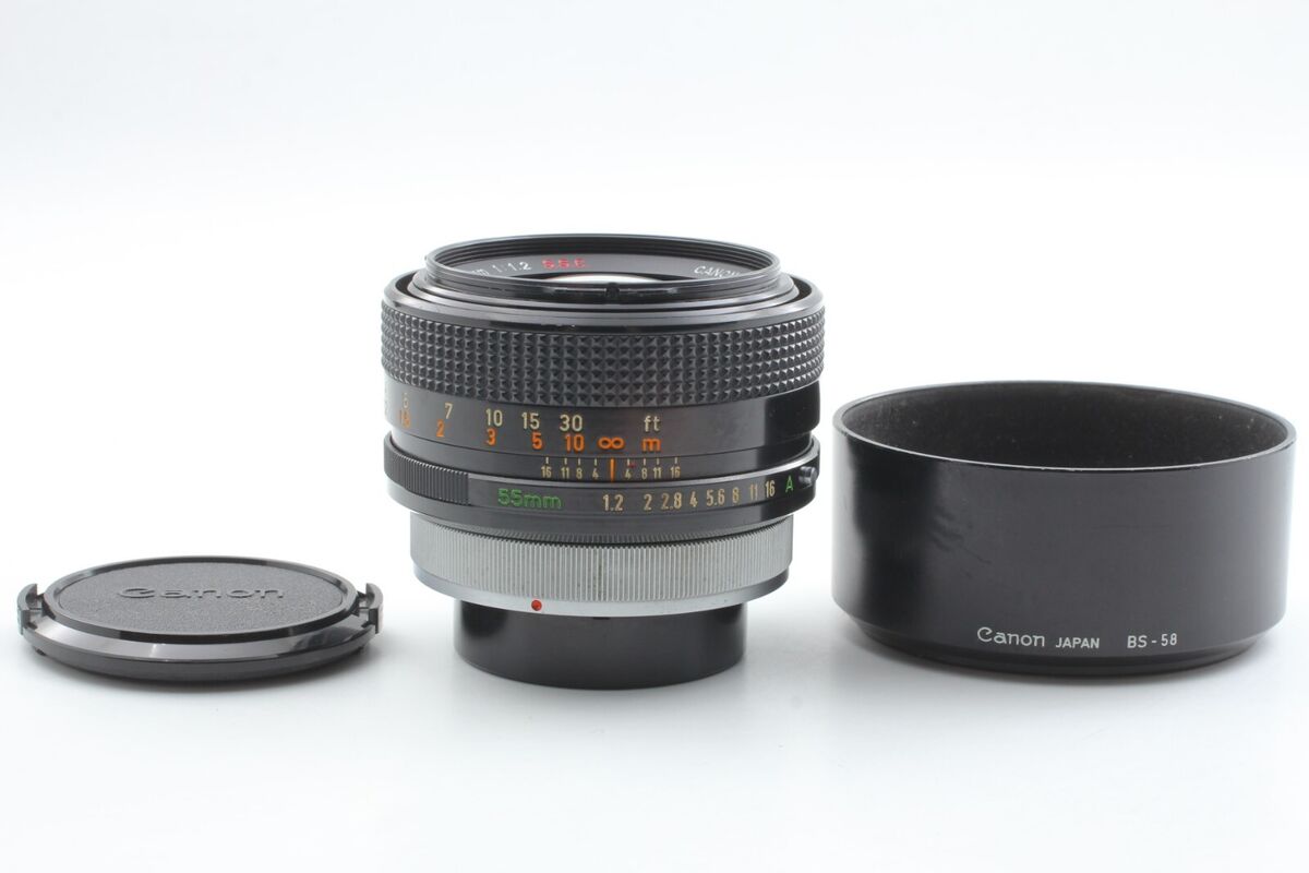美品・動作◎】Canon FD 55mm F1.2 S.S.C. 標準 レンズ - レンズ 美品・動作◎】Canon FD 55mm F1.2 S.S.C. 標準 レンズ - レンズ