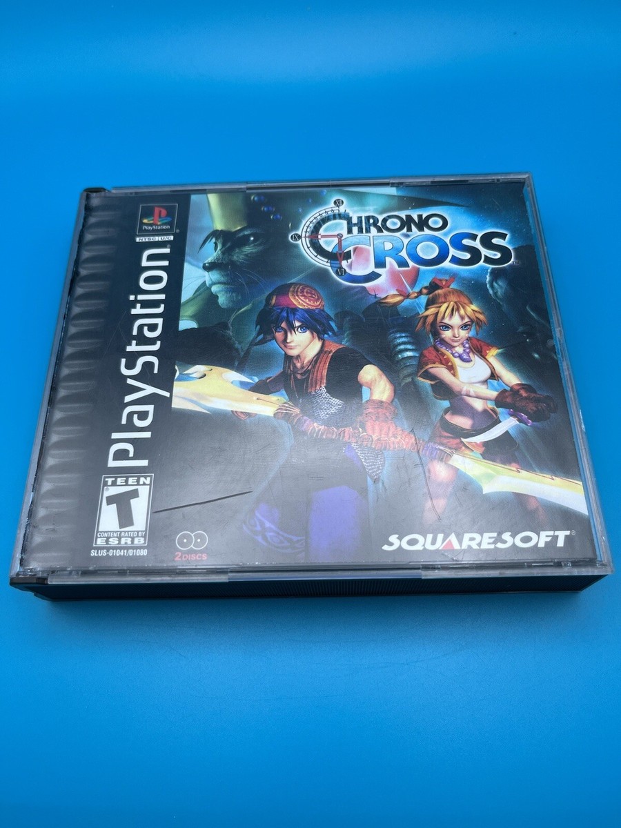 Chrono Cross (Sony PlayStation, 2000 - Ps1) Black Label No Manual