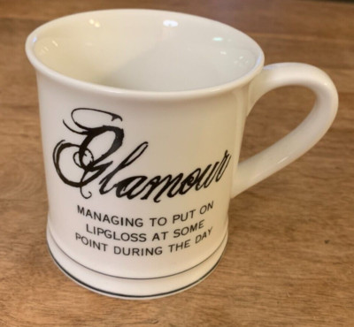 Coffee Mug Cup Glamour Managing to Put on Lip gloss at Some Point During the Day