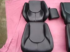 Sitzausstattung Mercedes R129 BJ.98 Nappa Leder schwarz,Sitzpolster,Kopfstuetzen