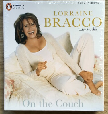 AUDIO BOOK Lorraine Bracco ON THE COUCH read by the author on 5 x CDs NEW