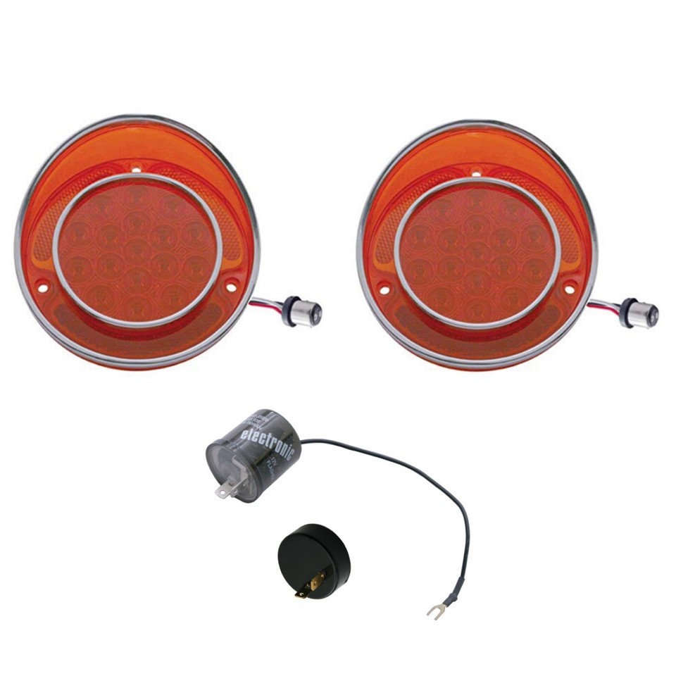 87703630 | Lamp, Amber Led Flasher/Tail Light for Case
