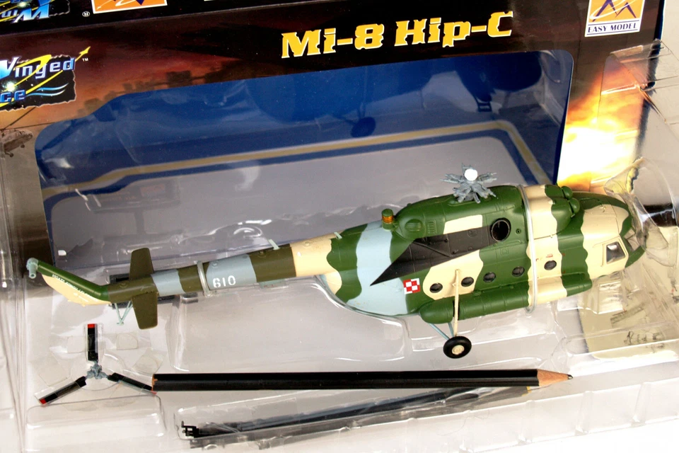 Easy Model 1:72 ● MIL Mi-8 'Hip-C' Polish AF Transport helicopter, finished 28cm - Imagen 4 de 4