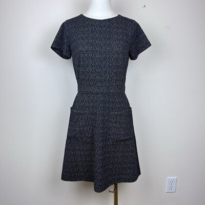 Loft Dress Women Zero Mini Tweed Pockets Preppy Academia Office Secretary  Career | eBay