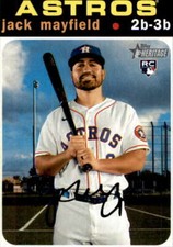 2020 Topps Heritage High Number #585 Jack Mayfield Houston Astros Rookie