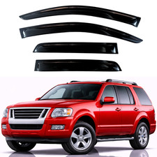 Kpy Rain Guards Window Visors For 2003-2010 Lincoln Aviator 4 Pcs Out-channel