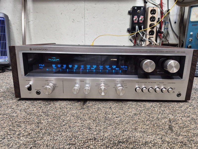 KENWOOD KR 5400. Silver, clean, serviced
