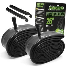 Heavy Duty Bike Inner Tube 26 x 1.75/1.95/2.10/2.125, 26x1.75-2.125 2 Pack 
