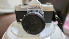 Minolta SR-1 Vintage 35mm Film SLR Camera Silver/Black