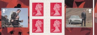 4334 / GB UK MH JAMES BOND AUTO MNH