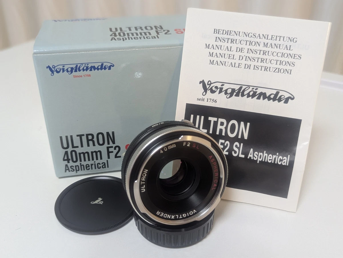Voigtländer f/2 Camera Lenses 40mm Focal for sale | eBay