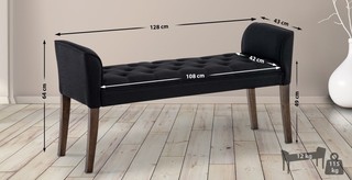 Chaiselongue Cleopatra, Antik-Dunkel