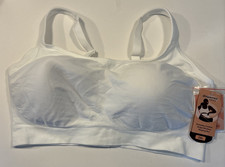 Shapermint Essentials Everyday Comfort Straps Wireless Shaping Bra WHITE 3XL NWT