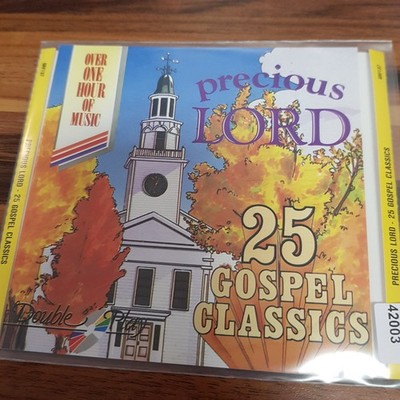 VARIOUS precious lord - 25 gospel songs VG+/VG+ (CD Album, Funk, Tring)
