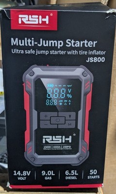 Multi-Functional Smart Car Jump Starter RSH-JS800,Portable Power Bank