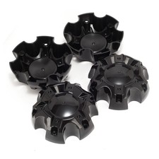 6 Lug 141mm 5.55in Wheel Center Caps For Ballistic Or Incubus Rims With Screws