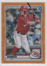 2020 Bowman Draft Chrome Orange Refractor 15/25 Austin Hendrick #BD-34 0xz8
