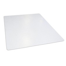 Clear Office Chair Mat For Low Pile Carpet 46x60 Inch Floor Protector With Lip
