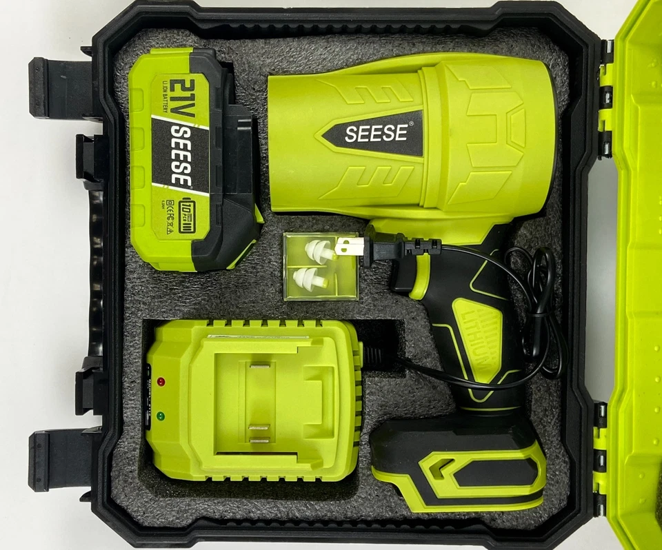 Seese Cordless Storm Machine Battery Powered Snow and Fog Machine - Image 2 of 4