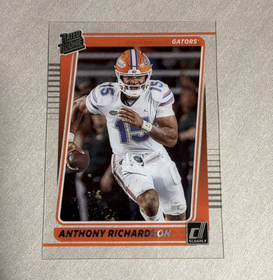 Panini 2023 Chronicles Clearly Donruss Draft Picks Anthony Richardson RR #50