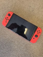 Nintendo Switch OLED Red - Fully Working Additional 128gb SD Express Card - Additional Image 2