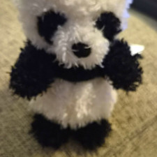 Jellycat Little Panda Small Plush Soft Toy Black & White With Tags JELLY9235SH
