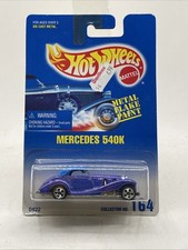 1992 Hot Wheels Mercedes 540K Col. #164 (Basic Hub Wheels)
