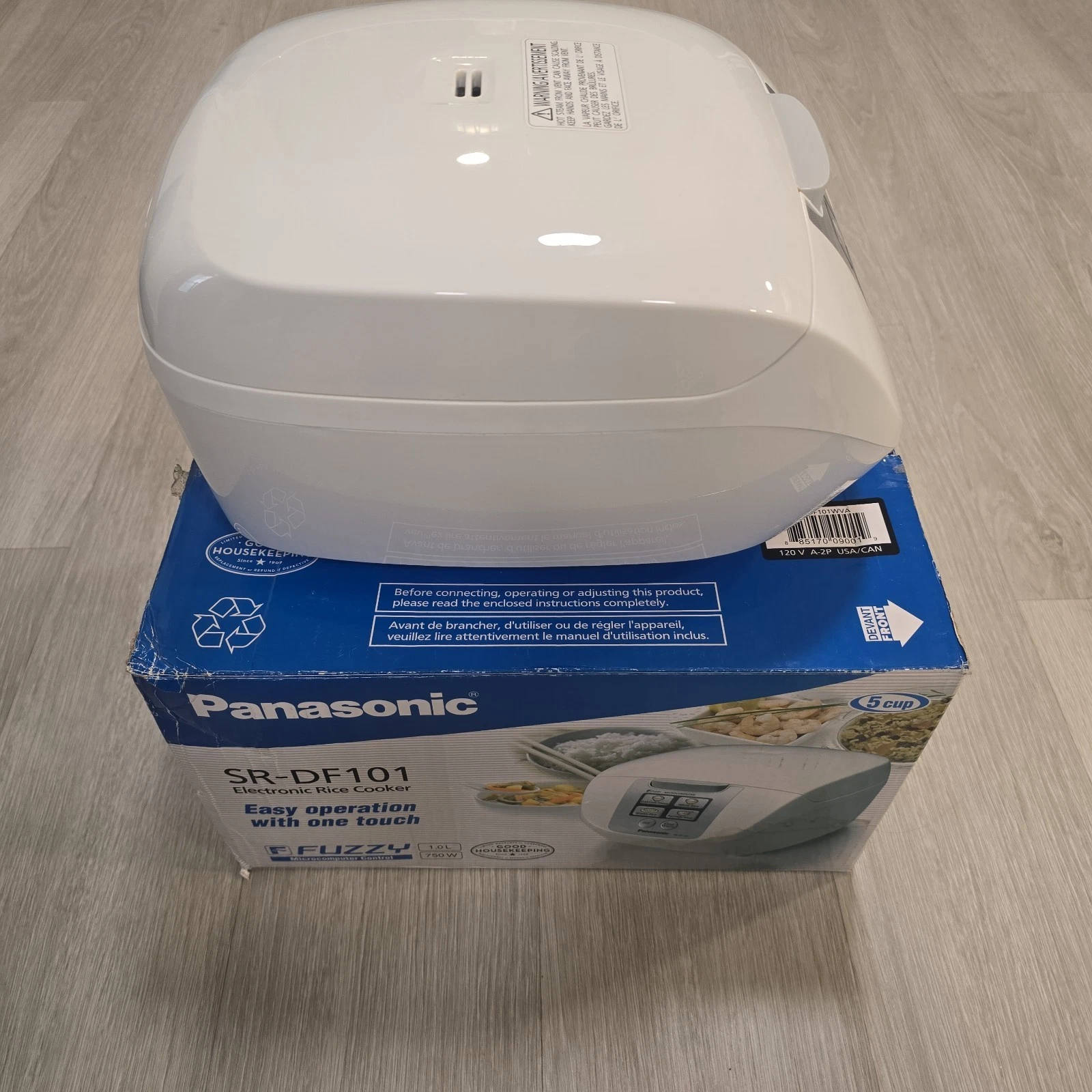 Panasonic® Sr-df101 Fuzzy Logic Rice Cooker (5-cup)