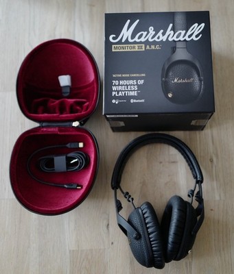 Marshall Monitor III -  Over-Ear Kopfhörer - Schwarz