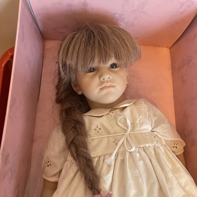 Annette Himstedt Barefoot Children Paula 26 Inch Doll Original Box