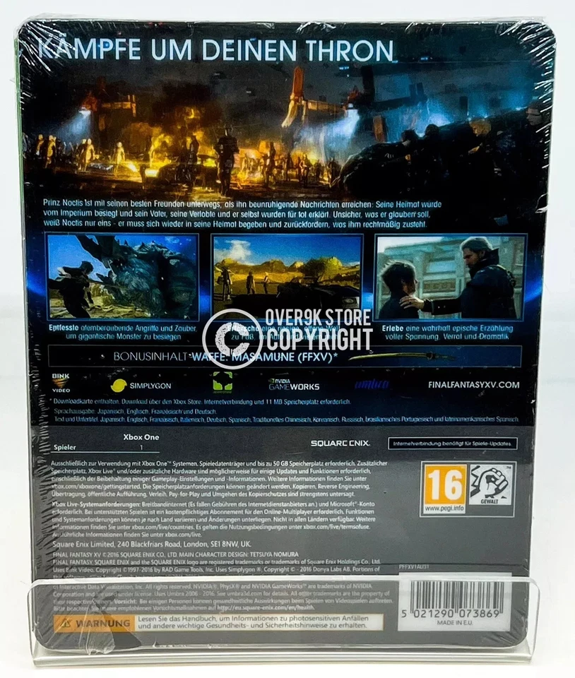 Final Fantasy XV - Special Edition - Xbox One - Brand New | Factory Sealed - Image 2 of 4