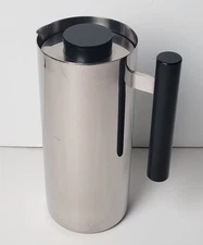 L3 VTG “Smith Metal Arts” Buffalo NY Stainless Carafe PITCHER MOD MCM 9.75” RARE