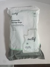 Motif Medical Breast milk Storage Bags 8oz, 200 lot Of 2 100ct
