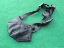 Dog Muzzle Anti-licking Biting Chewing Barking Mouth Cover Mesh Mask SMALL