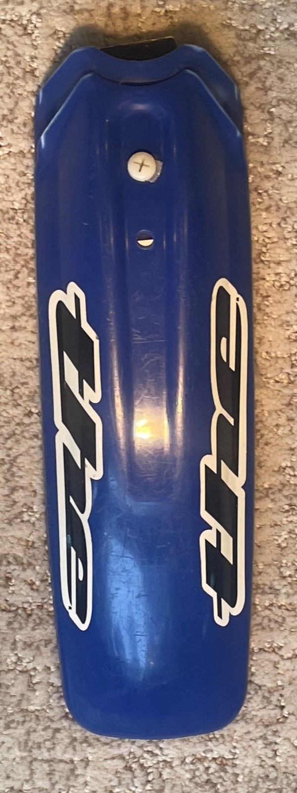 NOS T.H.E. XC Front Fender Yellow Toby Henderson Enterprises MTB THE