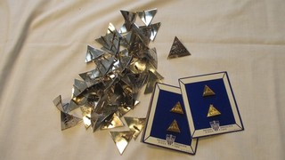 NICARAGUA MILITARY CAP BADGES & COLLAR PINS LOT L@@K
