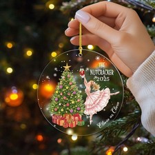 Personalized Nutcracker Clara Ornament Ballet Dancer Keepsake Christmas for Girl