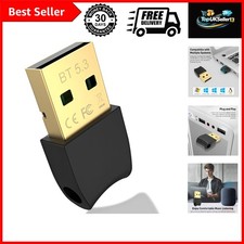 5.3 Bluetooth Adapter for PC, Bluetooth Dongle, Plug Play for Windows 11/10...