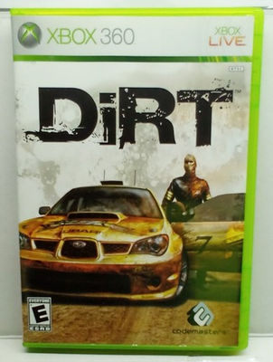 #ad #ad DiRT Xbox 360 2007 Complete Tested Working Free Ship $16.99