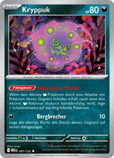 Kryppuk / Pokémon Karte / Deutsch / Mega-Entwicklung / 087/132 / Reverse Holo