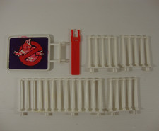 Vintage Kenner Ghostbusters Fire Station Fire House HQ Railings and Sign Parts