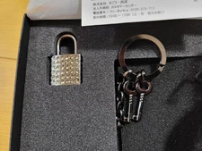 American Express Centurion Black card Novelty Limited padlock Crystal Glass